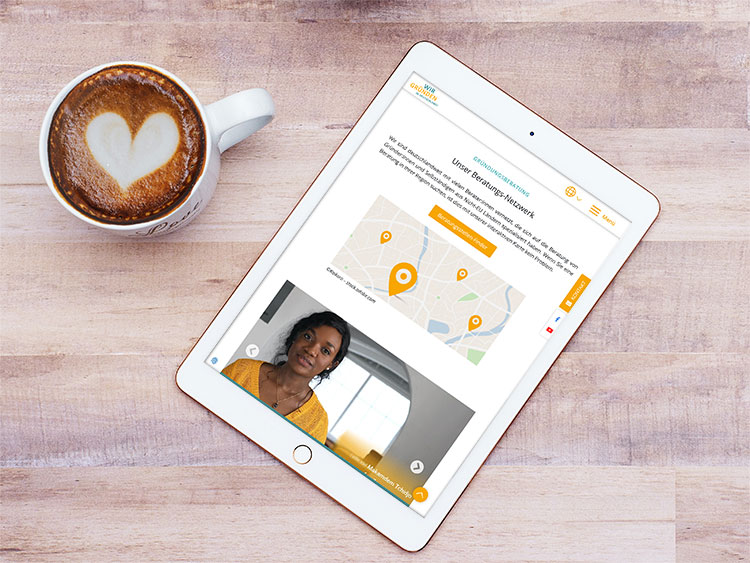 Tablet-Ansicht wir-gründen-in-deutschland.de