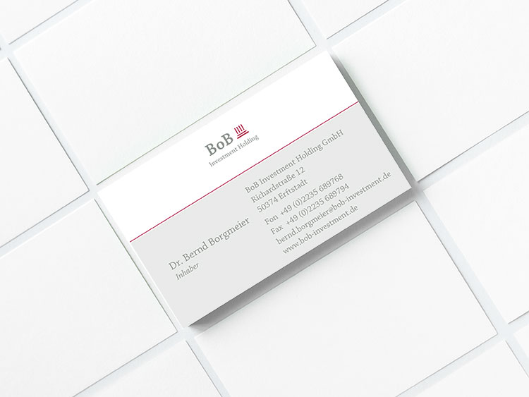 Logo und Corporate Design-Entwicklung für BoB Investment Holding - Foto: Ake, Rawpixel